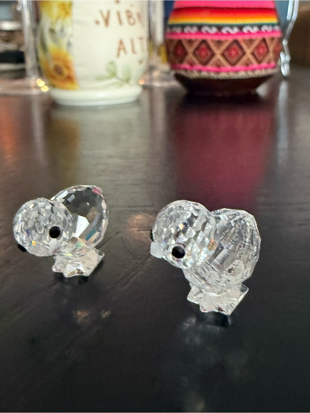 Swarovski Clear Crystal Chick Figurines